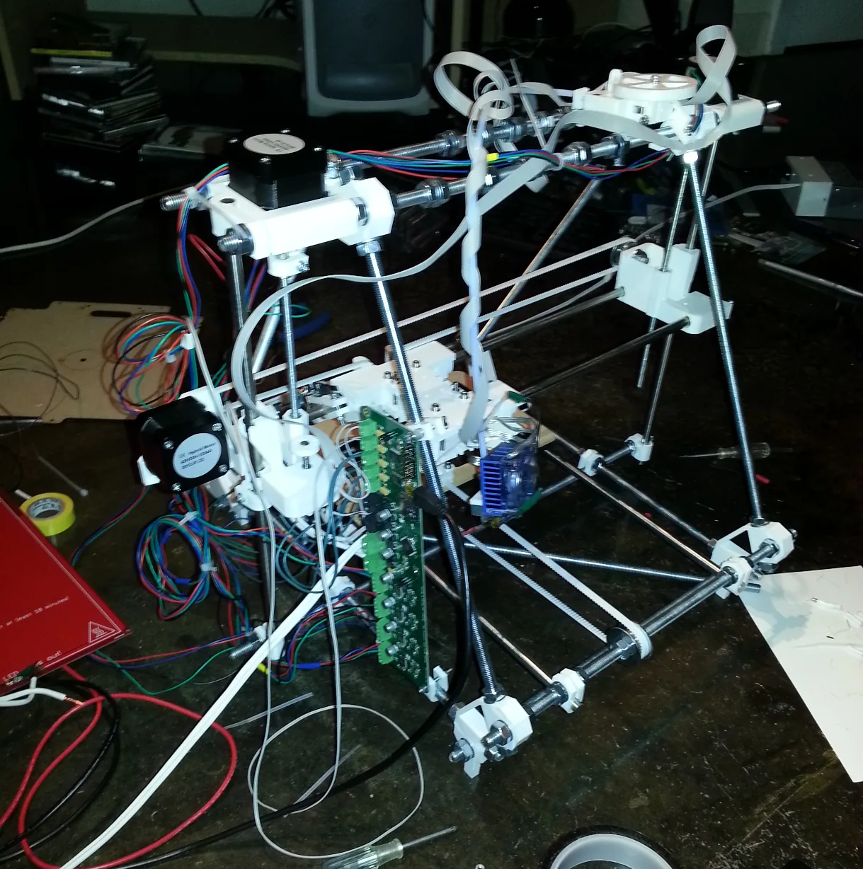 A 3D printer built from scratch